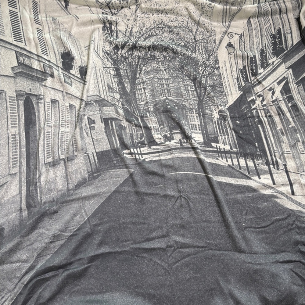 RW&CO. Black and White Elegant Scarf